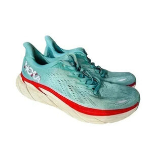 HOKA ONE ONE Clifton 8 Women's Cushioned Running Shoes Size  9.5B 1119394 AEBL